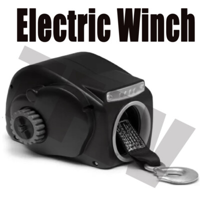 Electric Trailer Winch 12v portable electric winch Marine Boat