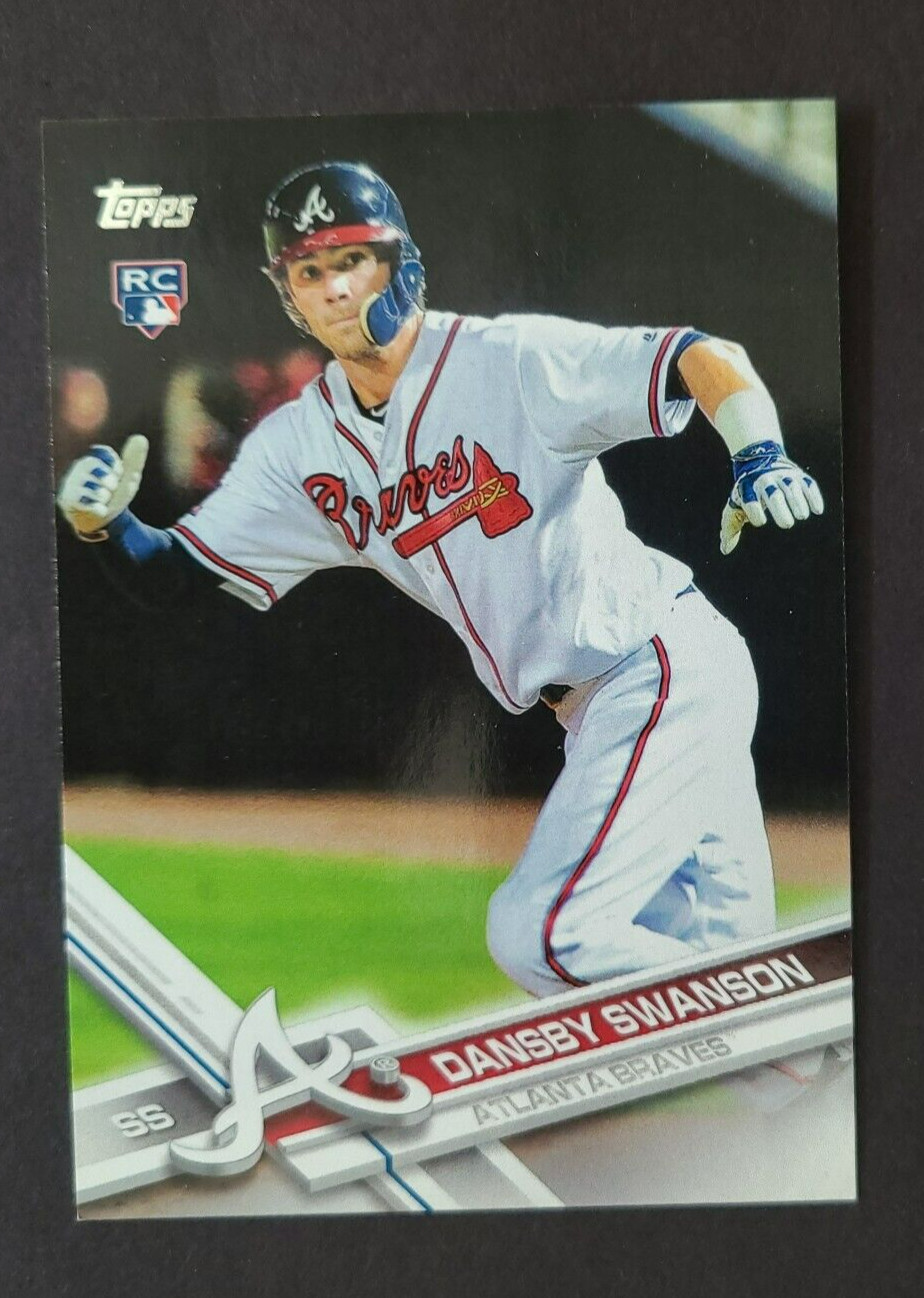 2017 Topps Series 1 Dansby Swanson Rookie Card RC #87 Atlanta Braves