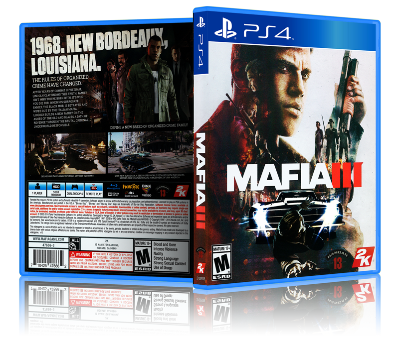 Мафия 3 ps4. Mafia 3 ps4 Cover. Mafia 3 [ps4].