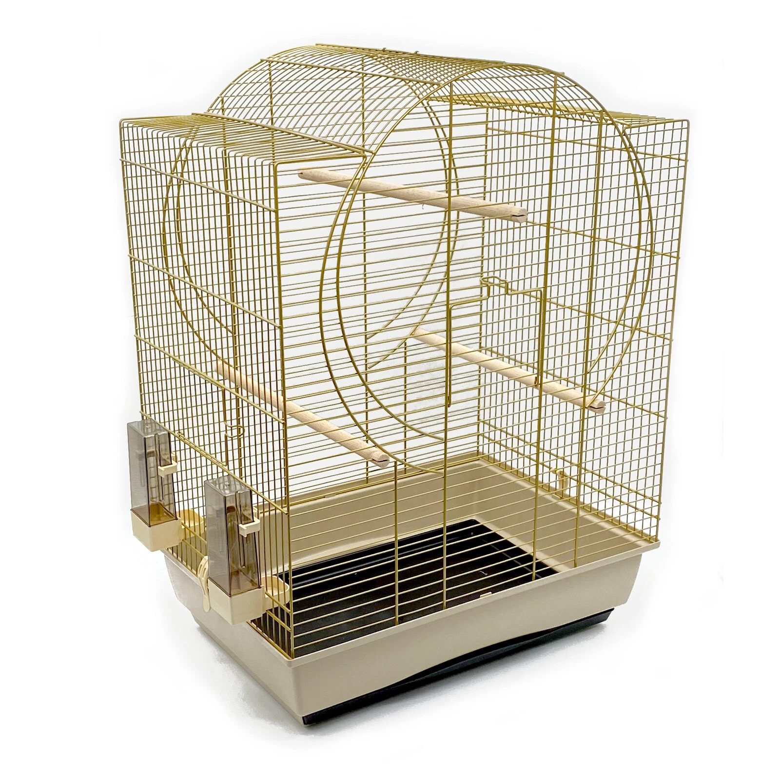 Bird cage Emma cage 72x54x38 cm beige gold bird house Canary Islands
