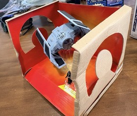 Galoob Micro Machines Action Fleet Darth Vader&rsquo;s Tie Fighter NEW