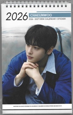 Cha Eun Woo Photo Calendar 2026 & 2027 K-POP 2025.11-1
