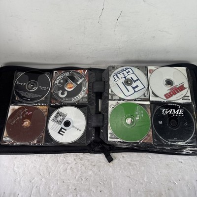 Old School Hip Hop Rap CD Lot 89 Binder 90s y2k East West Coast Crunk Collection