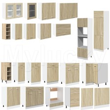 Sonoma Eiche Küchenunterschrank Küchenzeile Einbauküche Küchenmodule Küchenmöbel