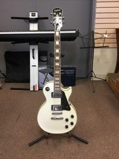 2006 Epiphone Les Paul Custom White Electric ...