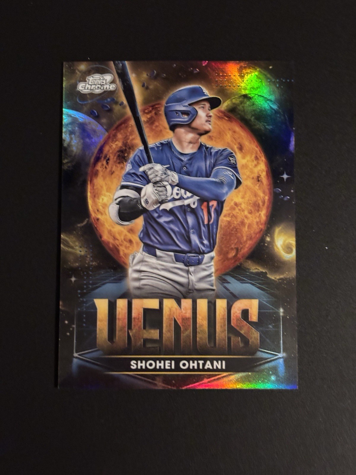 Shohei Ohtani 2025 Topps Chrome Cosmic #PPV-2 Planetary Pursuit