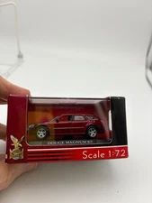 Yat Ming Dodge Magnum RT 1:72 Scale Diecast Model Car Burgundy