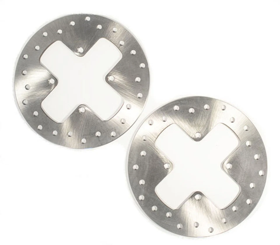 Can-Am Outlander 500 2009 2010 rotores de freno delanteros y traseros y pastillas de freno Foto 4 de 4