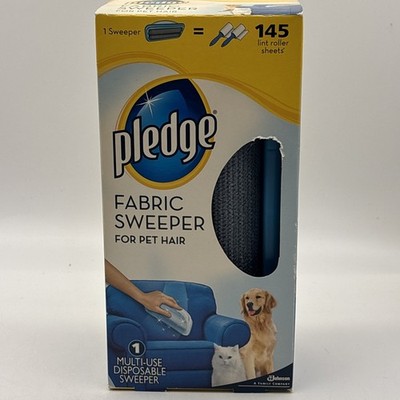 Pledge Pet Hair Fabric Sweeper For Pet Hair, Empty & Reuse NIB