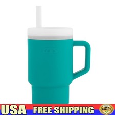 My 1st Tumbler Baby Silicone Spill Resistant Straw Cup Portable Easy Clean New