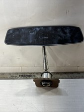 1957-1959 Dodge Plymouth Interior Rear View Mirror Oem Dash Mount Used
