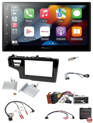 Pioneer DAB Bluetooth 2DIN USB Lenkrad Autoradio für Honda Jazz Fit 2013-2015 sc - Bild 1 von 4