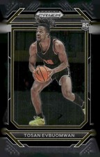 2023 Panini Prizm Draft Picks #11 Tosan Evbuomwan