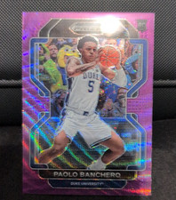 Panini 2022-23 Prizm Draft Picks Rookie Purple Wave Paolo Banchero #52 Duke