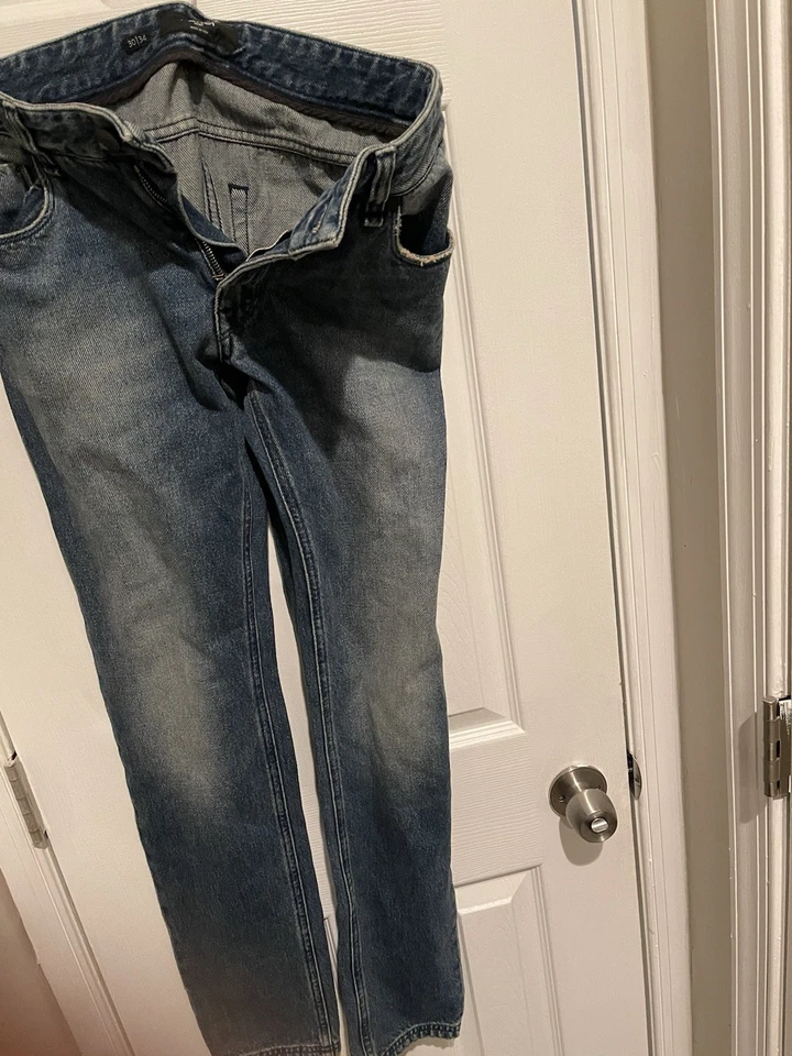 Мужские прямые джинсы брюки Fendi - Изображение 4 из 4