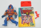 100% Complete 1983 Man-E-Faces MOTU Masters of the Universe Vintage Figure Comic