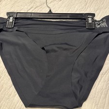 Steve Madden Brief Panties 1 Pack Underwear Size XL Lingerie Bottoms Black