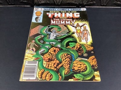 Marvel Comics The Thing and The Living Mummy #95 Jan 1982