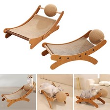 Cat Scratcher Scratching Pad Pet Bed Kitty Lounge Sturdy Furniture for Indoor