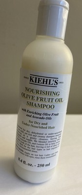 EUC! Kiehl's Olive Fruit Oil Shampoo Nourishing/Dry Hair~7oz (In a 8.4oz Bottle)