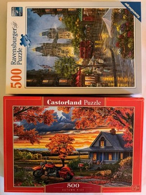 Ravensburger Puzzle 500 Teile Malerisches London Castorland 500 T. Autumn ride