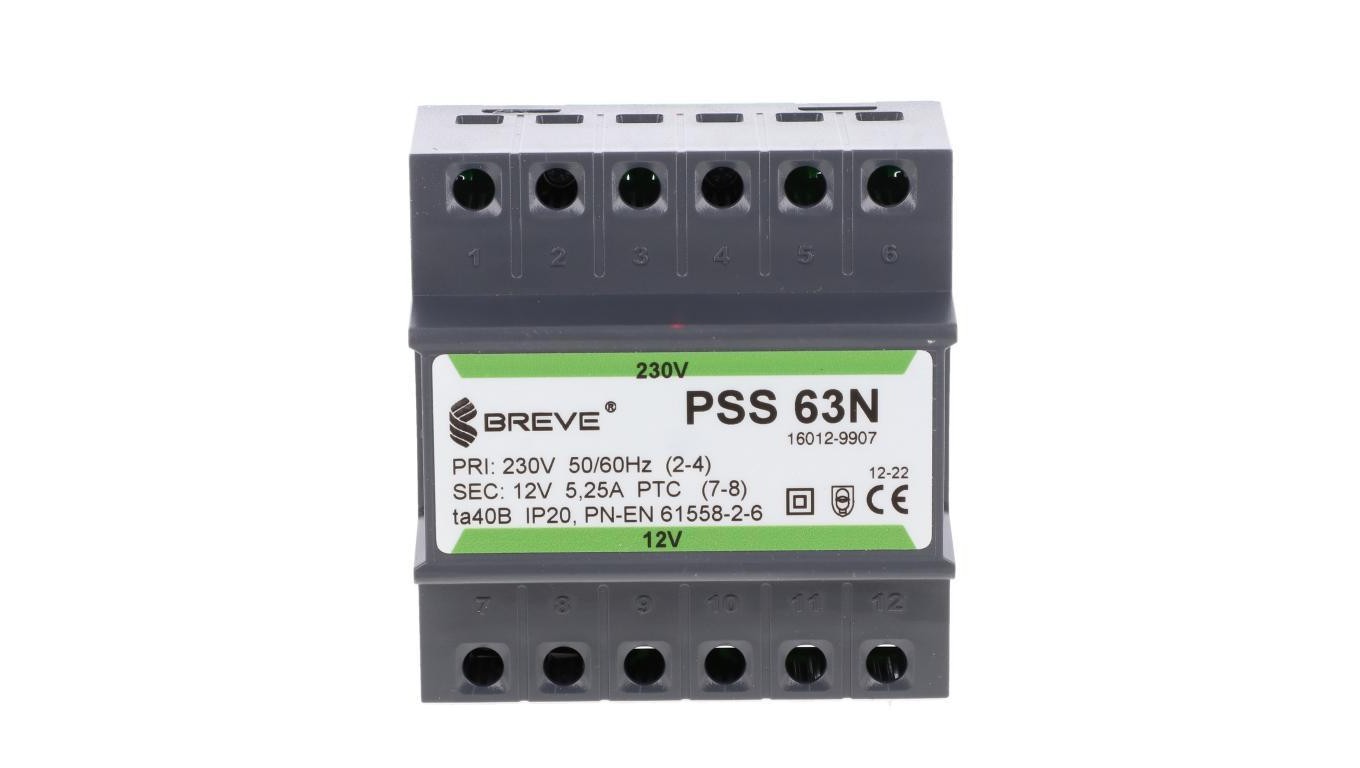 Safety Transformer 1 Phase Modular PSS 16012-9907