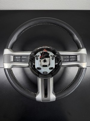 2010-2014 FORD MUSTANG DRIVER STEERING WHEEL W/ CRUISE CONTROL SWITCH OEM