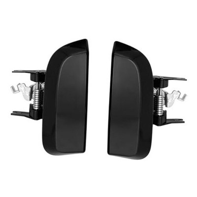 Outside Door Handle Compatible with 2005-2012 Pathfinder Rear Left Prime Black