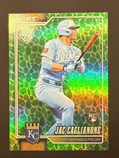 2026 Topps Series 1 Jac Caglianone Rookie Green Holiday Easter Foil #138 Royals