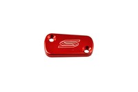 Scar Bremspumpe Deckel Hinten Rot FüR Kawasaki Kx 250 (KX250R) 2005-08