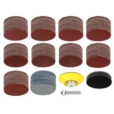 303PC 2 inch Sanding Discs Dry Hook Loop 80-3000 Grit for Electric Drills 0.05 per gallon