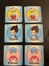 Dragonball Z KFC Memo Game Karten Set Vegeta/Piccolo/Bulma