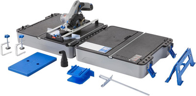 Blueprint Portable Saw Station with 12V Brushless Compact Circular Saw and Multi