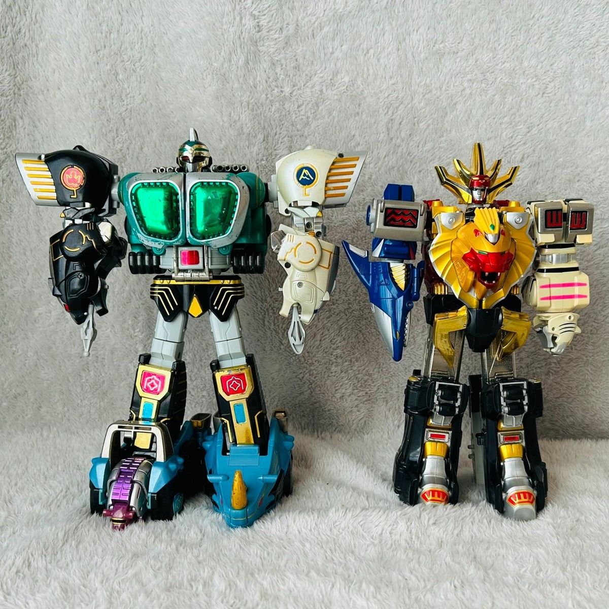 Bandai DX Megazord Power Rangers Wild Force Sentai Gaoranger Gao