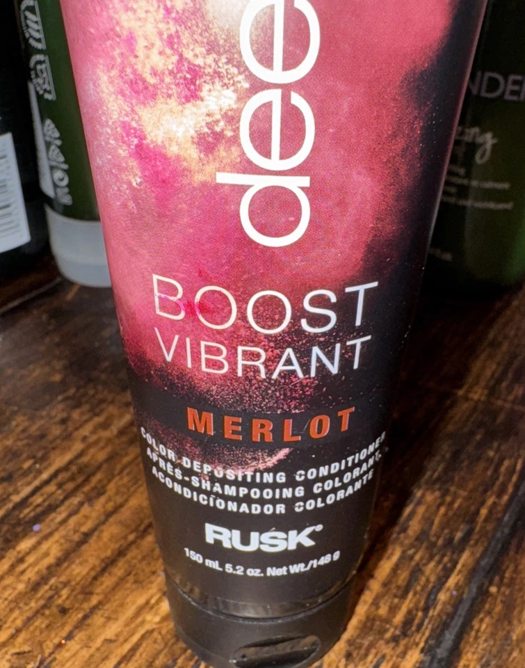 Deepshine Boost Vibrant Color Depositing Conditioner - Merlot 150ml/ 5.2 oz - Image 2 of 3