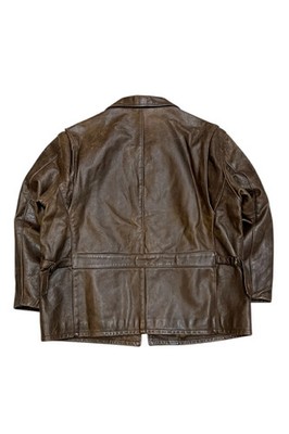 POLO SPORT 90s Leather Zip Jacket Brown M Vintage Relaxed POLO SPORT 90s Leather Zip Jacket Brown M Vintage Relaxed