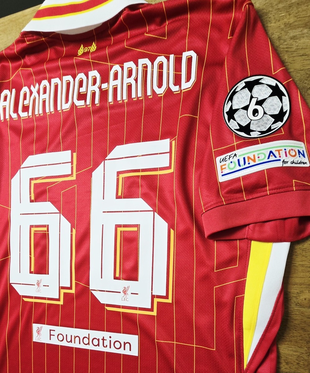 2024/25 NIKE LIVERPOOL FC #66 ALEXANDER-ARNOLD STADIUM HOME JERSEY