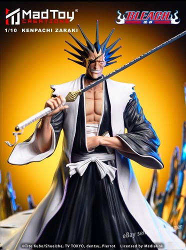 MadToy Creations Officially Licensed Bleach 1/10 Scale Zenpaku Zenketsu Statue - Picture 2 of 5