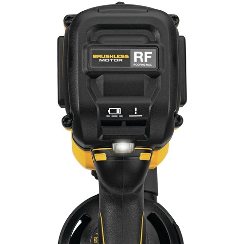 DEWALT DCN45RND1R 20V MAX BL Coil Roofing Nailer Kit (2Ah) Certified Refurbished - Picture 9 of 18
