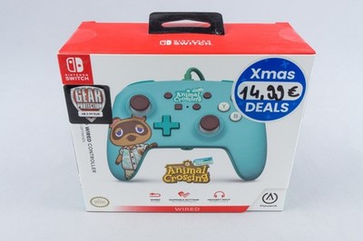 Nintendo Switch *PowerA Enhanced Wired Controller Tom Nook* Neu Animal Crossing