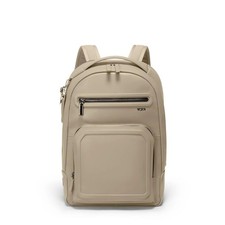 TUMI Harrison Warren Leather Backpack Limestone NWT$795
