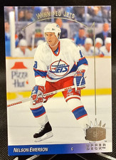 1993-94 Upper Deck SP Insert Nelson Emerson #175 Winnipeg Jets
