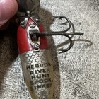 Vintage Heddon River Runt Spook Sinker Fishing Lure Red & White — photo 6