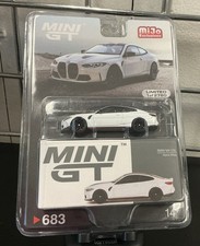 Mini GT #683 BMW M4 CSL Alpine White
