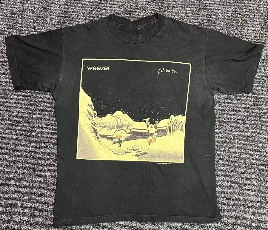 Vintage 1996 Weezer Pinkerton Shirt Reprint Unisex T-shirt size S