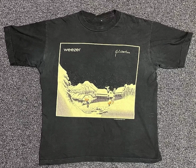 Weezer Pinkerton Tシャツ Lサイズ Giant 1996製 Vintage 1996 Weezer Pinkerton Shirt Reprint Unisex T-shirt size S