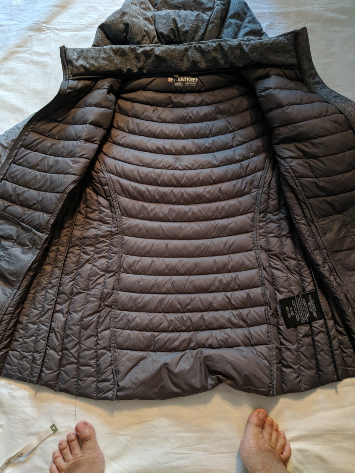 HeatKeep Women's Puffed Polyester Jacket Size M G… - image 7