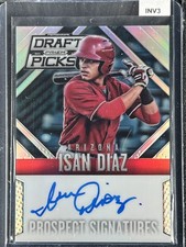 Diaz, Isan - 2014 Prizm Draft Picks - Autograph - INV3