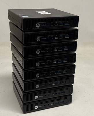HP ProDesk 600 G2 USFF (i5 6th Gen - 8GB RAM - NO OS/HDD) - Lot of 8