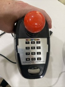 Pair ColecoVision Super Action Controllers Vintage 1983